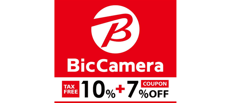 BicCamera Inc: 10% Tax Free + Up to 7% OFF for shopping for electronics, cameras, beauty products, appliances and popular Japanese gadgets.