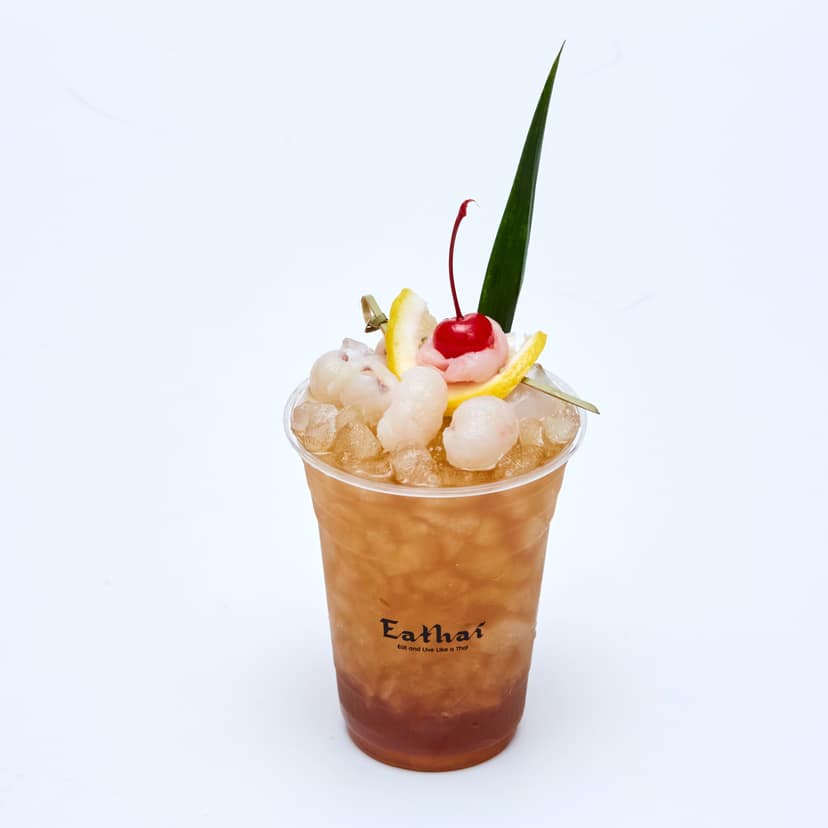 Eathai at Central Embassy: Free Longan Juice