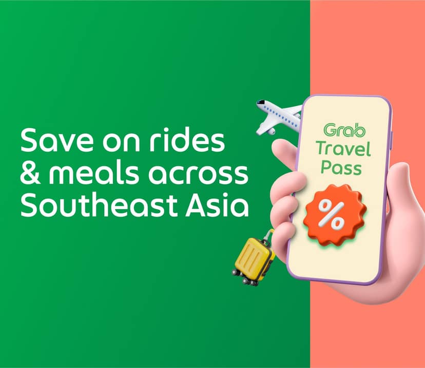 Grab Travel Pass: Complimentary Grab vouchers worth up to SGD 120