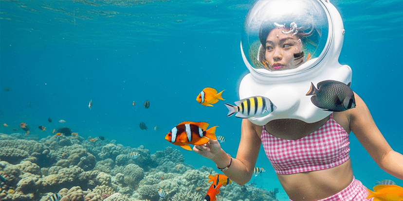Klook: PHP 300 OFF on Boracay helmet diving experience and walk beneath the surface to discover the island’s colourful underwater world up close.