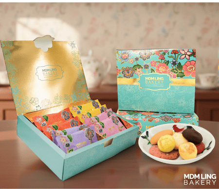 Madam Ling Bakery: 1 for 1 Halal Nanyang Cookie Gift Box at SGD 14.80 for travellers looking for halal snacks, local food souvenirs and traditional Nanyang inspired cookies to bring home from Singapore.