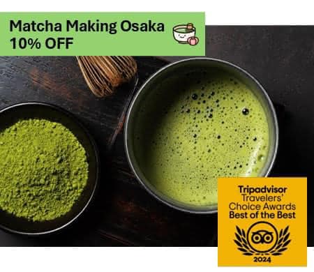 Matcha Making Osaka: 10% OFF cooking class in Osaka
