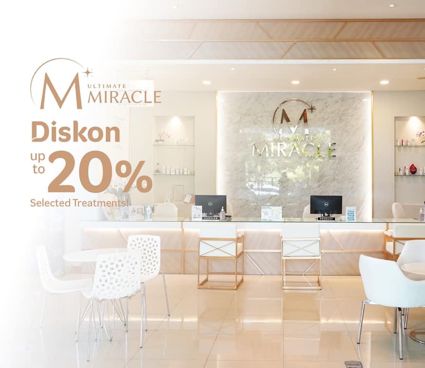 Miracle Ultimate: Up to 20% OFF premium skincare & non-surgical beauty treatments - Bali
