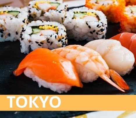 Sushi Making Tokyo: 10% OFF Sushi Making Class to learn how to make authentic Japanese sushi in a hands on cooking experience in Tokyo.